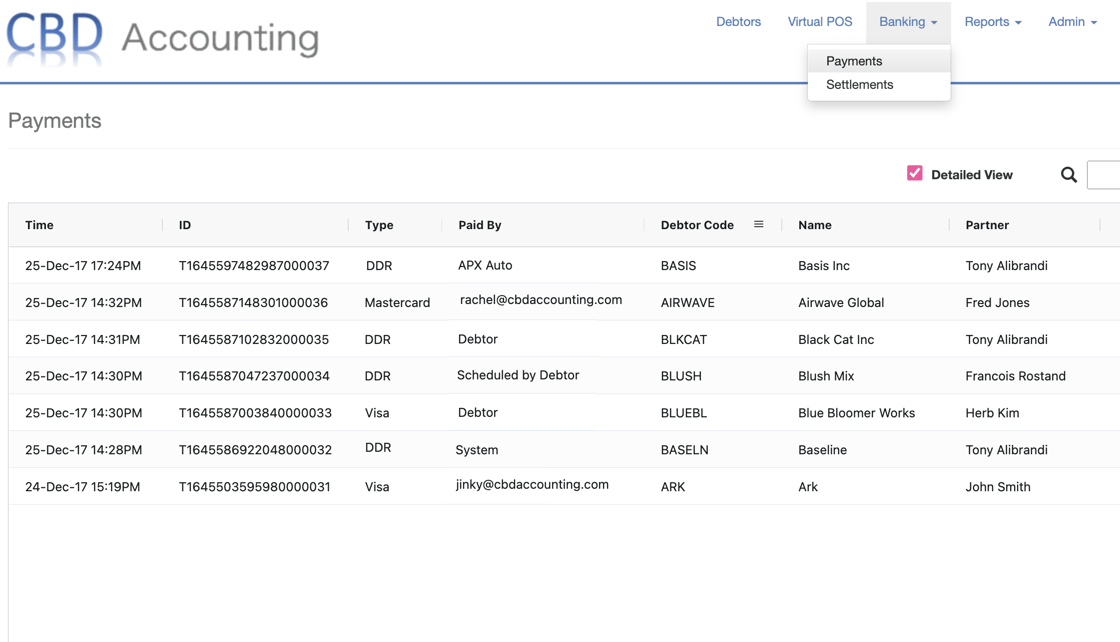 Payments Writeback Report payments-writeback-report